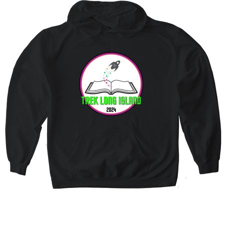 Trek Long Island 2024, a Black Gildan Softstyle Pullover Hoodie