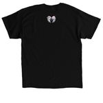Halo Society Members - Whiteout, a Black Classic Unisex Tee (back-view)