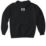 Halo Society Members - Whiteout, a Black Gildan Softstyle Pullover Hoodie (back-view)