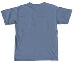 KW Blueprint Tee, a Blue Jean Comfort Colors Unisex Tee (back-view)