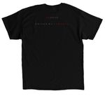 KW Blueprint Tee, a Black Classic Unisex Tee (back-view)
