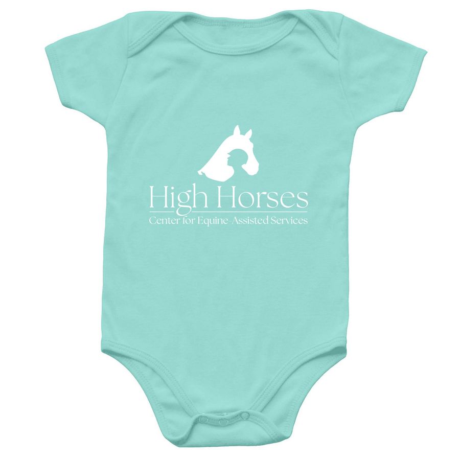 Onesies to support High Horses!, a Chill Infant Onesie