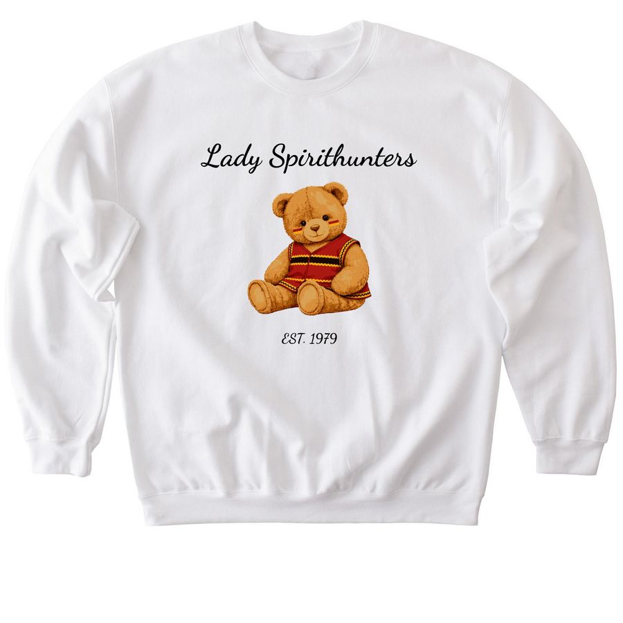 LSH BEAR!, a White Softstyle Crewneck Sweatshirt