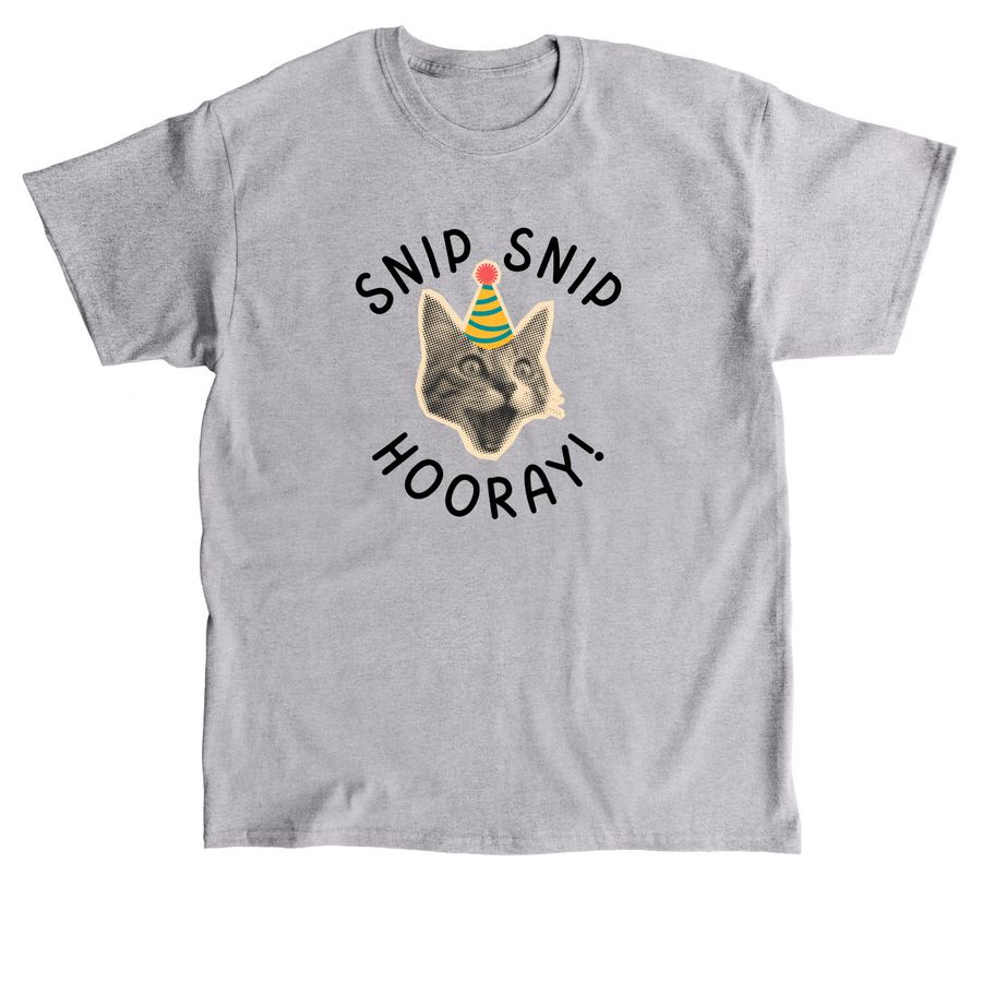 LCHS Snip Snip Hooray! Shirt, a Sport Grey Classic Unisex Tee