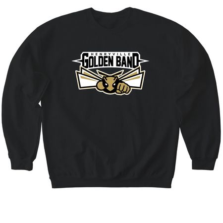 One Band. One Sound., a Black Softstyle Crewneck Sweatshirt
