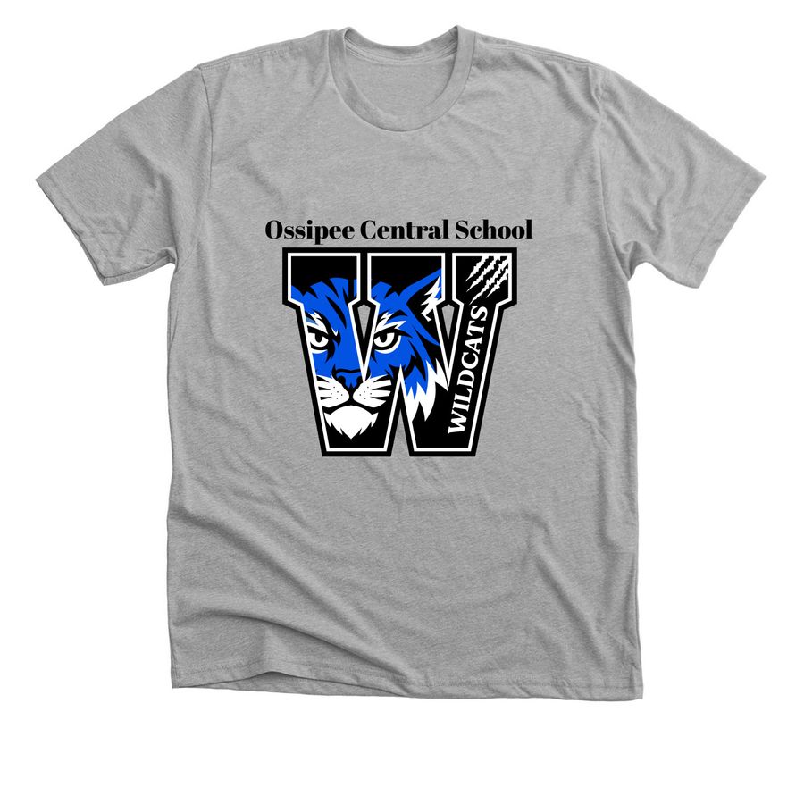 Wildcat Adult Tee, a Athletic Heather Premium Unisex Tee