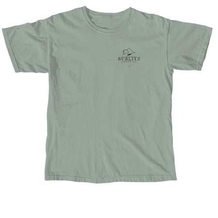 Measure Twice, Cut Once, a Bay Comfort Colors Unisex Tee (back-view)