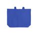 Radically Vaccinated Tote, a True Royal Cotton Canvas Tote Bag (back-view)