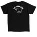 Cole Van Wey Fight Apparel, a Black Classic Unisex Tee (back-view)
