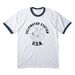 Genuine Fake WWII USN Kelvinator Station Tee, a White/ Navy Cotton Ringer Tee