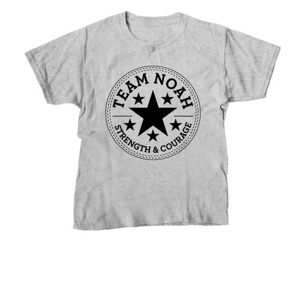 Team Noah, a Sport Grey Youth Unisex Tee