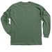 Supporting Rangelands & Pastoralists!, a Military Green Classic Long Sleeve Tee (back-view)