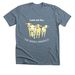 Tee-Look out for...THE WOOLY MANIACS!, a Heather Slate Premium Unisex Tee