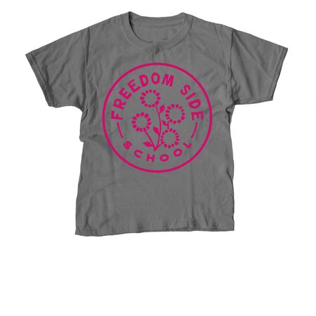 magenta, a Charcoal Youth Unisex Tee
