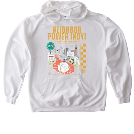 NPI 2026 shirt-white, a White Gildan Softstyle Pullover Hoodie