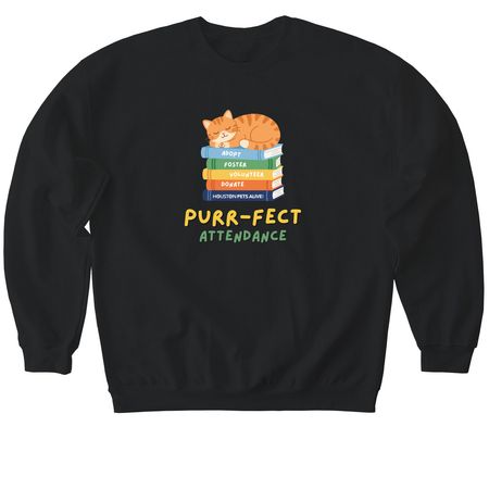 Back to School, a Black Softstyle Crewneck Sweatshirt