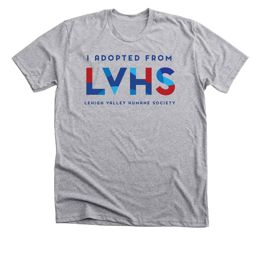 I Adopted from LVHS, a Athletic Heather Premium Unisex Tee