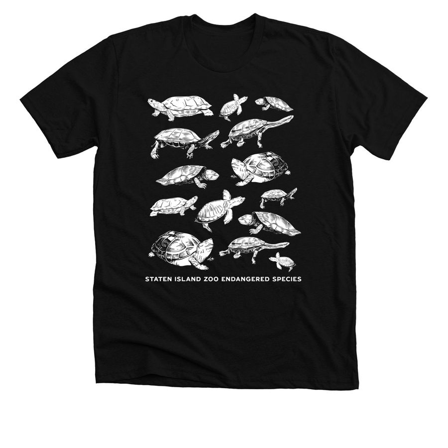Staten Island Zoo Endangered Species Day, a Solid Black Blend Premium Unisex Tee