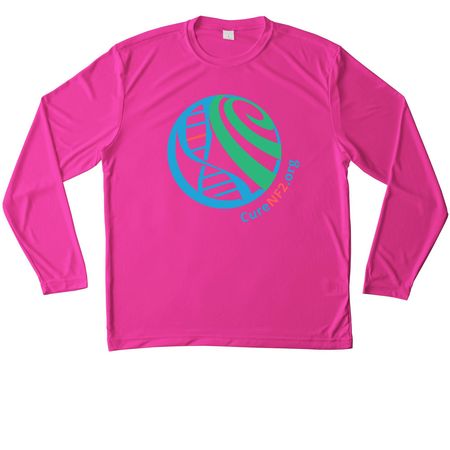 Walt Disney World Marathon Weekend ?27, a Neon Pink Unisex Performance Long Sleeve Tee