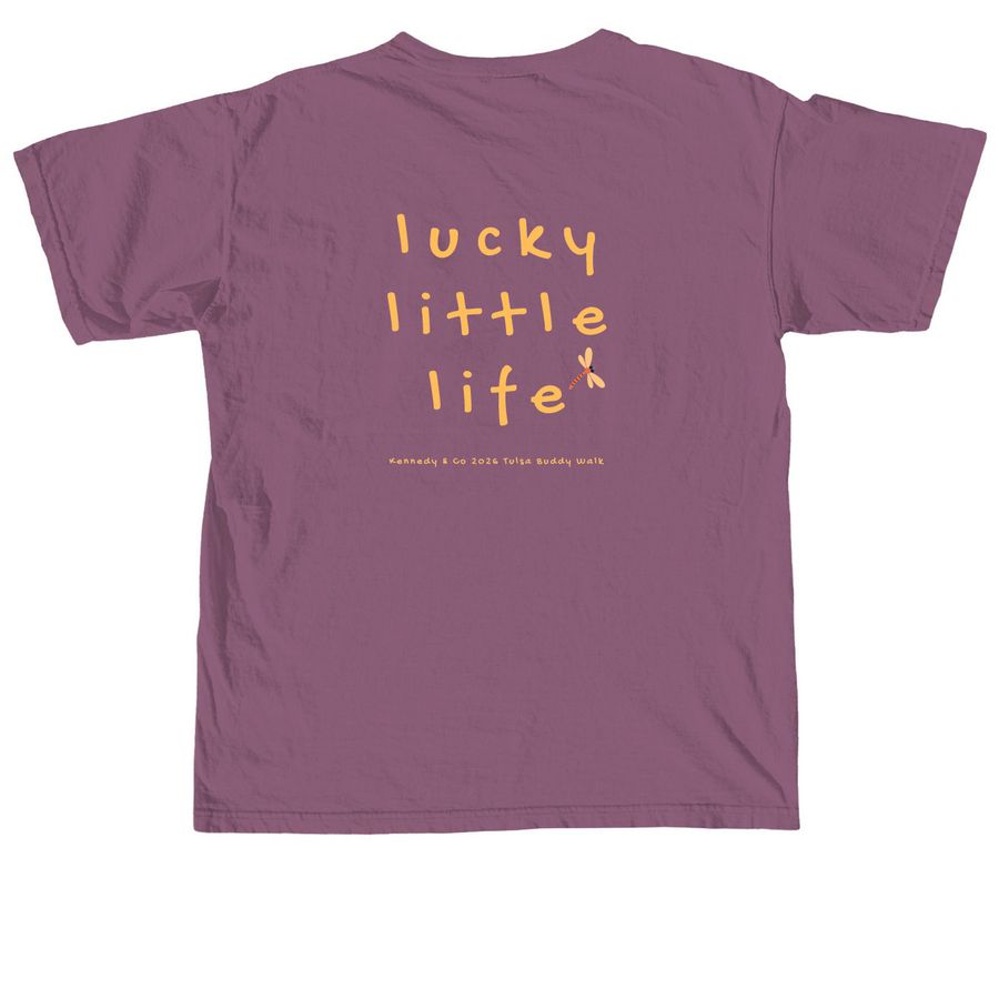 Kennedy&Co 2026 Buddy Walk!, a Berry Comfort Colors Unisex Tee