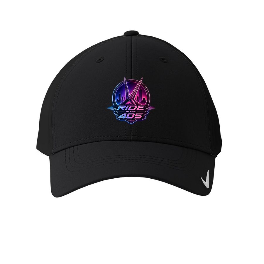 Official Ride in the 405 Baseball Cap, a Black Printed Nike Dri-FIT Legacy Performance Cap