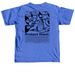 Protect the Flyway, a Flo Blue Comfort Colors Unisex Tee (back-view)