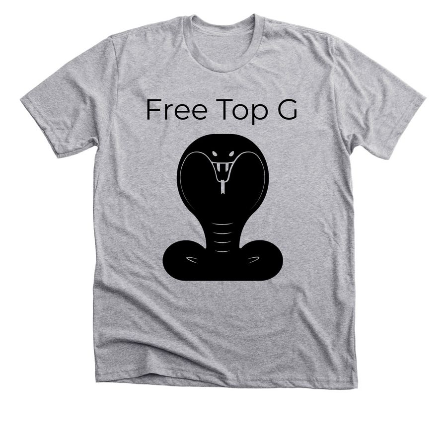 Free Top G, a Athletic Heather Premium Unisex Tee