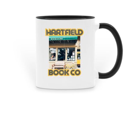 Hartfield's Farewell Tour Mug, a Black Two-Tone Ceramic Mug