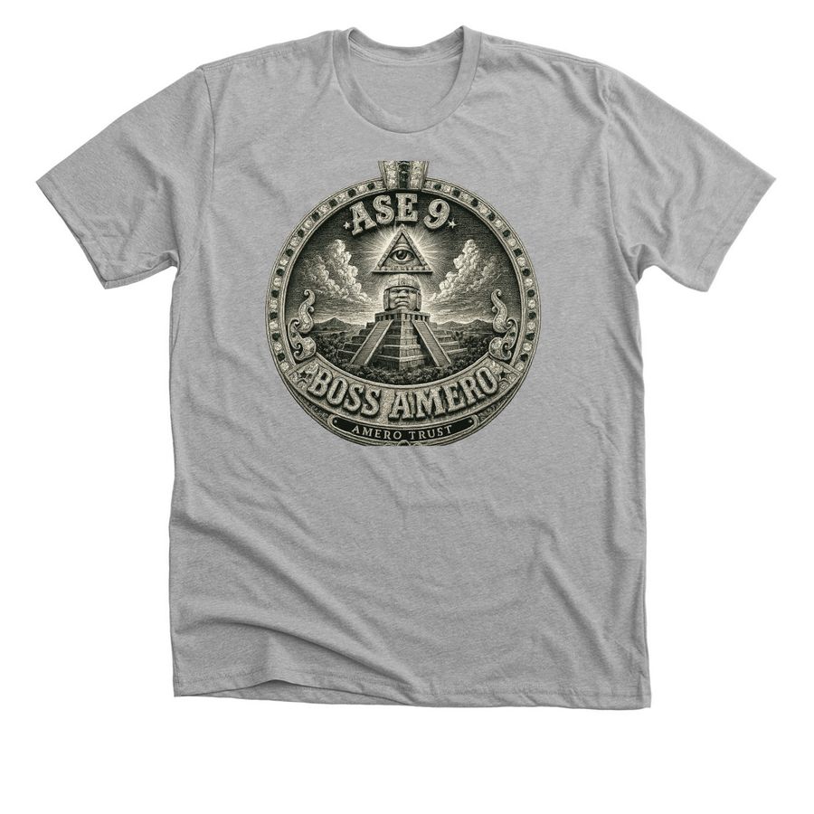 As9 Tee, a Athletic Heather Premium Unisex Tee
