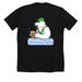 OktoBEARfest 2026, a Solid Black Blend Premium Unisex Tee (back-view)