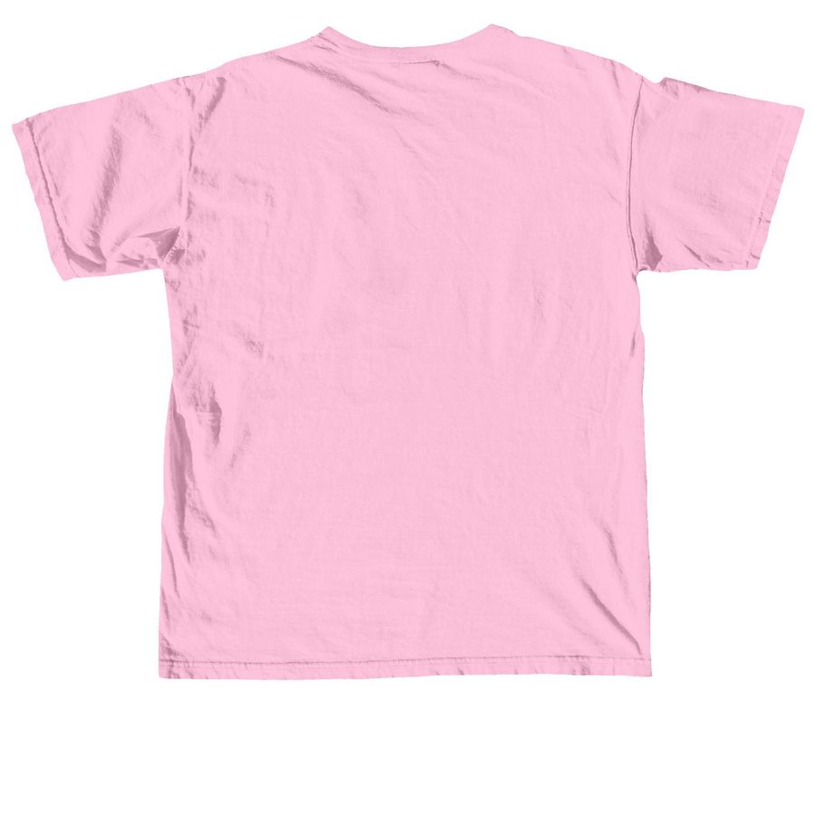Always Generic, Never Bland, a Blossom Comfort Colors Unisex Tee (back-view)