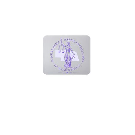 NAWP Mousepad (Purple), a White Full Color Mouse Pad