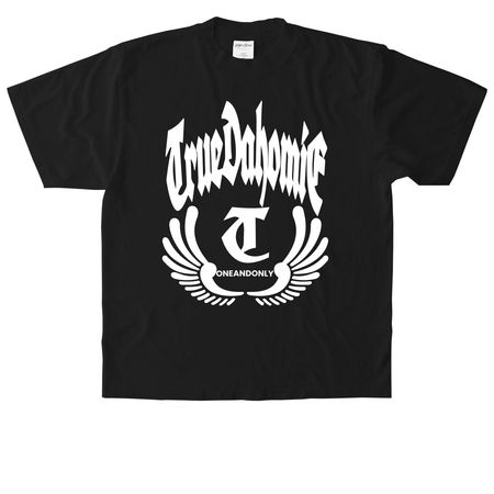 TDC?&nbsp;Max Heavyweight Garment Dye Tee, a Black Heavyweight Garment Dye Tee