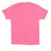 Premium Cotton LGBTQ SAVES Adult Tee, a Charity Pink Premium Cotton Tee (back-view)