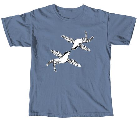 Barn Swallows, a Blue Jean Comfort Colors Unisex Tee