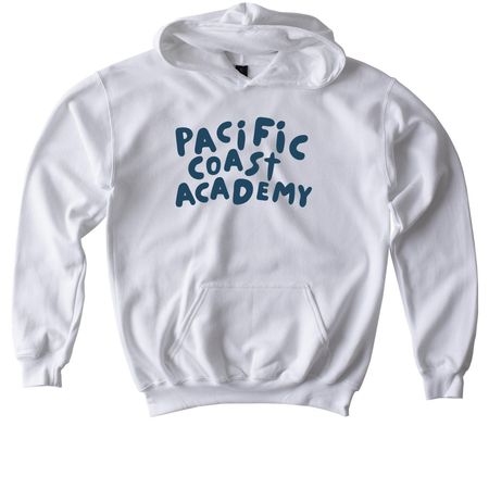 Bubble Pacific Coast, a White Softstyle Youth Pullover Hoodie