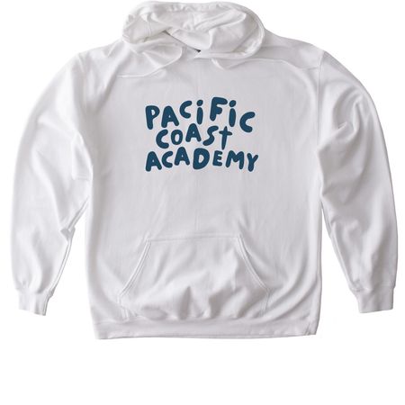Bubble Pacific Coast, a White Gildan Softstyle Pullover Hoodie