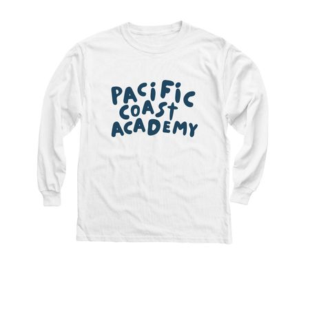 Bubble Pacific Coast, a White Youth Long Sleeve Tee