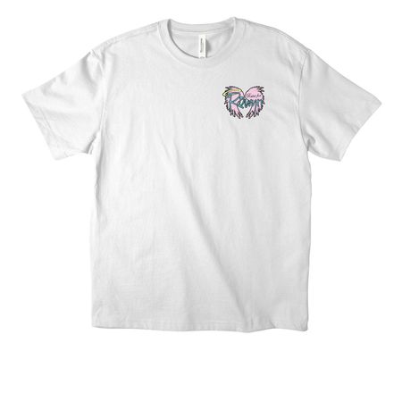 We Walk&nbsp;, a White Unisex Heavyweight Tee
