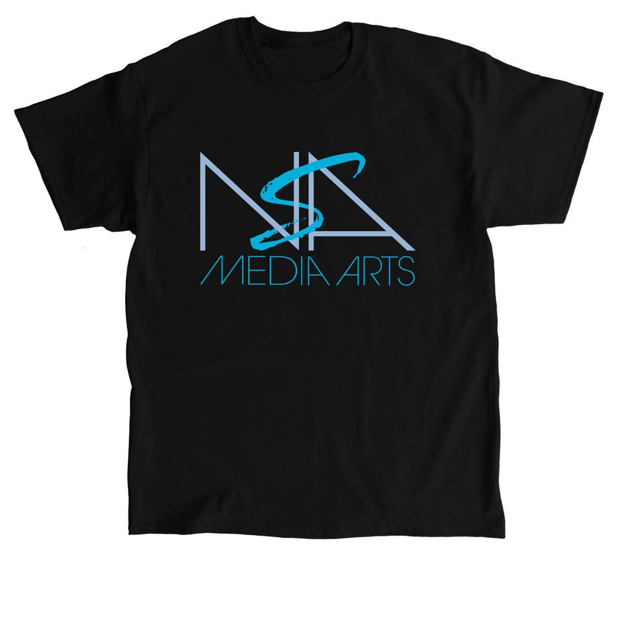 NSA Media Arts, a Black Classic Unisex Tee