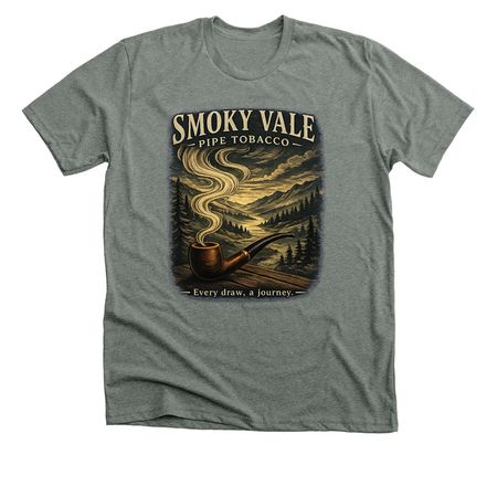 Valley Overlook Tee, a Deep Heather Premium Unisex Tee