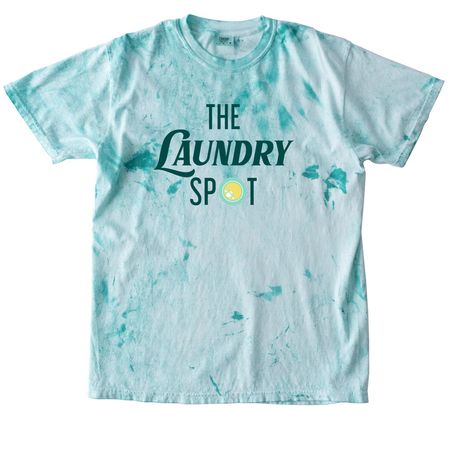 The Laundry Spot TieDye, a Sea Glass Comfort Colors Colorblast Tee