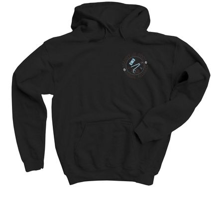 Against All Oddz Animal Alliance, a Black Youth Pullover Hoodie