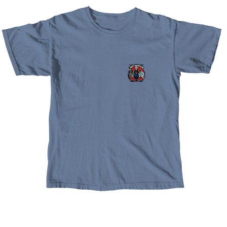 Anti-social, a Blue Jean Comfort Colors Unisex Tee