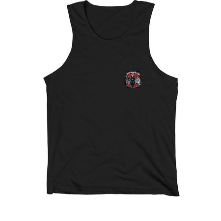 Anti-social, a Black Premium Cotton Tank