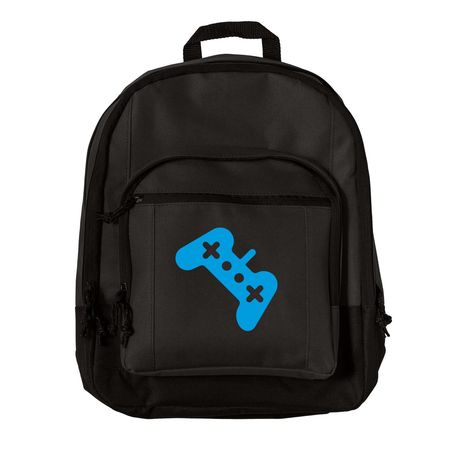 Video game backpack., a Black Everyday Backpack