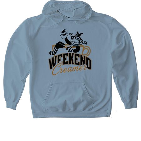 Coffee Customs Apparel, a Stone Blue Gildan Softstyle Pullover Hoodie