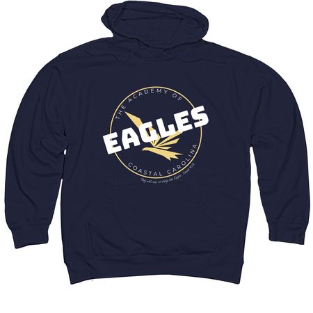 ACC Eagle Pride Apparel, a Classic Navy Midweight Pullover Hoodie