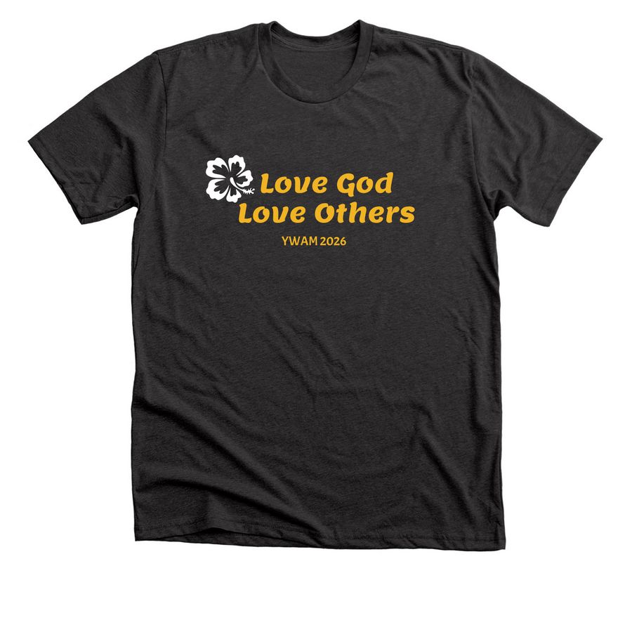Kira?s YWAM Fundraiser, a Dark Grey Heather Premium Unisex Tee
