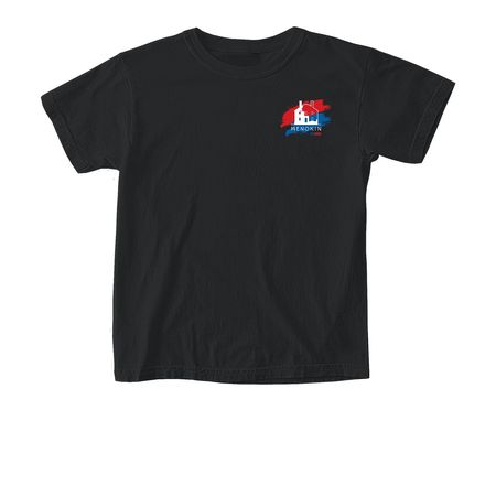 Menokin 250 Shirt, a Black Comfort Colors Youth Tee